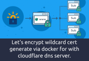 docker encrypt wildcard cert